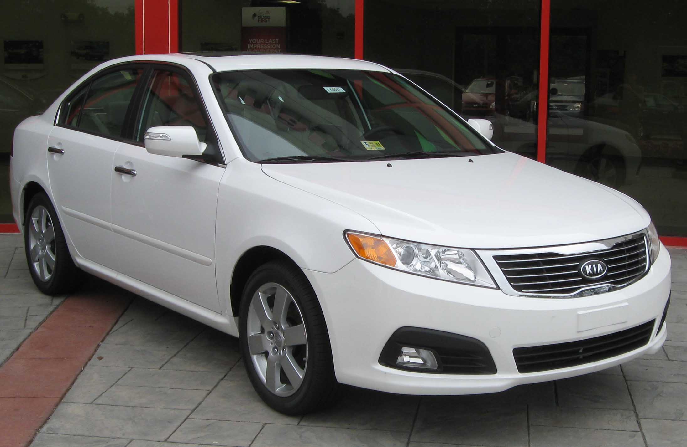 Размер колёс на Kia Optima 2010 Подбор шин на Kia Optima 2010