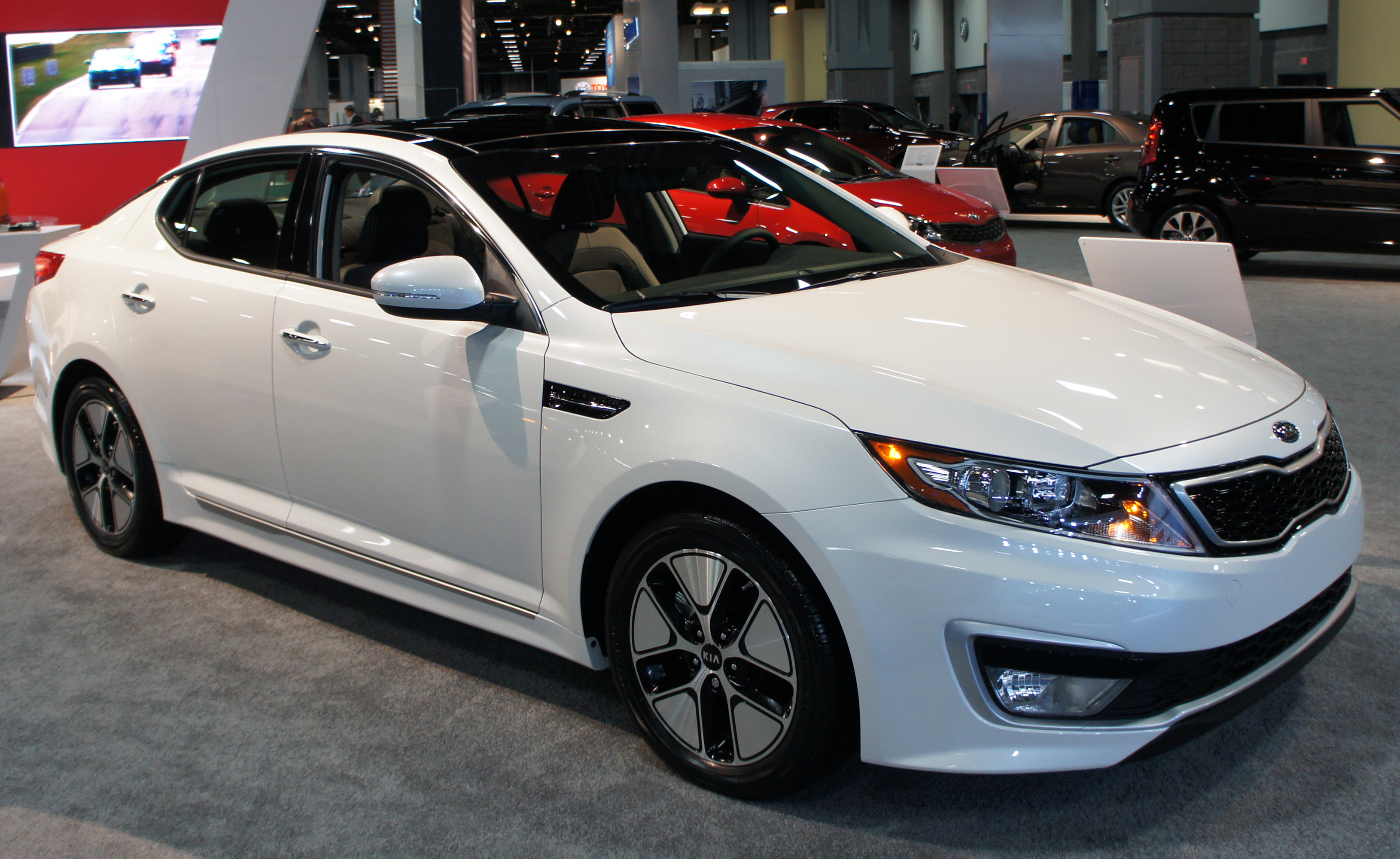 Подбор шин на Kia Optima 2012