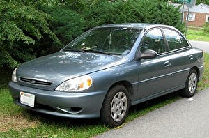 Размер колёс на Kia Rio 2000 Подбор шин на Kia Rio 2000
