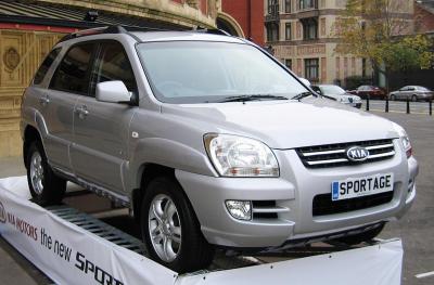 Подбор шин на Kia Sportage 2004