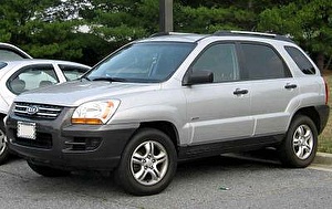 Размер колёс на Kia Sportage 2007 Подбор шин на Kia Sportage 2007