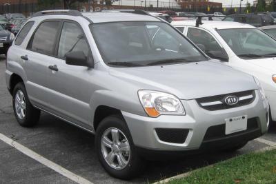 Размер колёс на Kia Sportage 2008 Подбор шин на Kia Sportage 2008