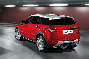 Размер колёс на Land Rover Evoque 2012 Подбор шин на Land Rover Evoque 2012