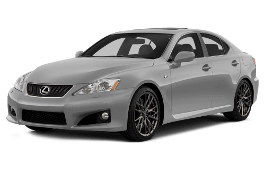 Подбор шин на Lexus IS F 2010
