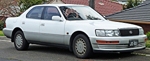 Размер колёс на Lexus LS 1992 Подбор шин на Lexus LS 1992