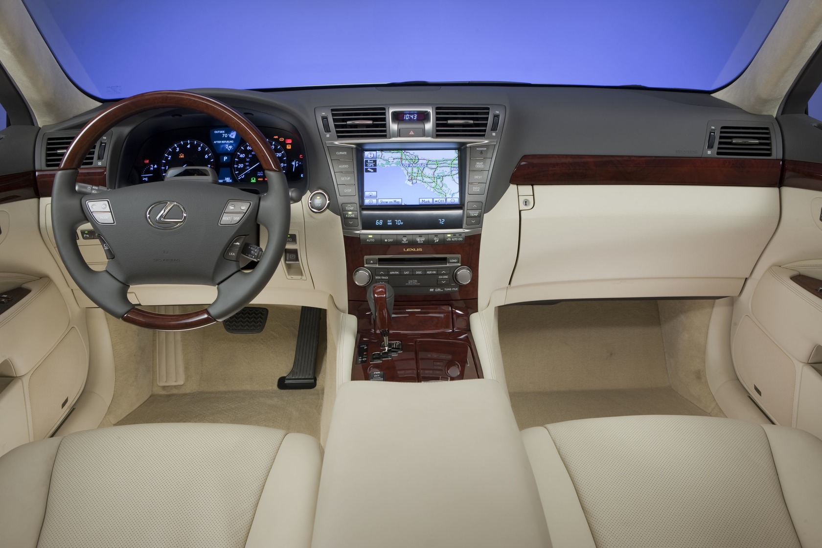 Размер колёс на Lexus LS 2010 Подбор шин на Lexus LS 2010