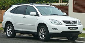 Размер колёс на Lexus RX 2007 Подбор шин на Lexus RX 2007