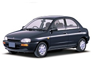 Размер колёс на Mazda 121 1994 Подбор шин на Mazda 121 1994