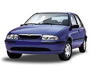 Размер колёс на Mazda 121 1996 Подбор шин на Mazda 121 1996