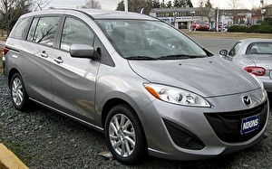 Подбор шин на Mazda 5 2012