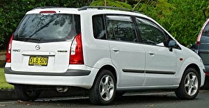 Размер колёс на Mazda Premacy 2001 Подбор шин на Mazda Premacy 2001