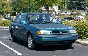 Размер колёс на Mazda Protege 1991 Подбор шин на Mazda Protege 1991