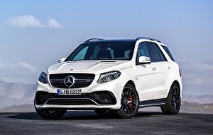 Размер колёс на Mercedes GLE AMG 2015 Подбор шин на Mercedes GLE AMG 2015