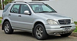 Размер колёс на Mercedes M-Class (W163) 1999 Подбор шин на Mercedes M-Class (W163) 1999