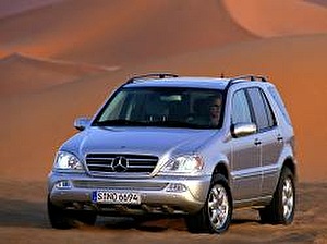 Размер колёс на Mercedes M-Class 2001 Подбор шин на Mercedes M-Class 2001