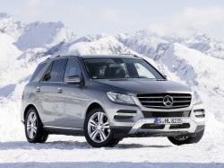 Размер колёс на Mercedes M-Class 2012 Подбор шин на Mercedes M-Class 2012