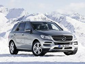 Размер колёс на Mercedes M-Class 2013 Подбор шин на Mercedes M-Class 2013