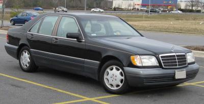 Подбор шин на Mercedes S-Class (W140, C140) 1991