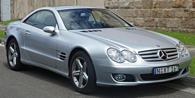 Размер колёс на Mercedes SL-Class (R230) 2002 Подбор шин на Mercedes SL-Class (R230) 2002