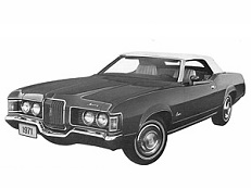 Подбор шин на Mercury Cougar 1972