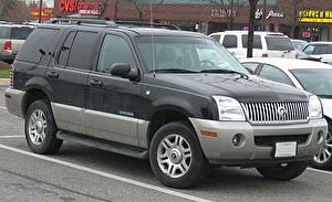 Размер колёс на Mercury Mountaineer 2005 Подбор шин на Mercury Mountaineer 2005