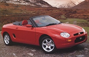 Размер колёс на MG F 2002 Подбор шин на MG F 2002