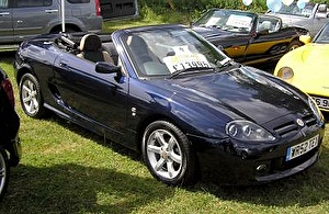 Размер колёс на MG TF 2005 Подбор шин на MG TF 2005