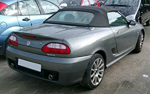 Размер колёс на MG TF 2007 Подбор шин на MG TF 2007