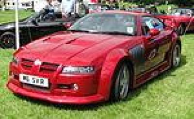 Размер колёс на MG XPower SV 2012 Подбор шин на MG XPower SV 2012