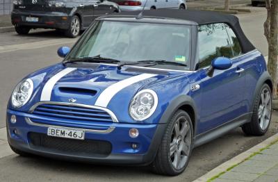 Размер колёс на Mini Cooper S 2004 Подбор шин на Mini Cooper S 2004