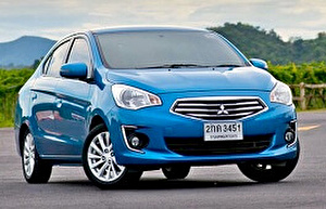 Размер колёс на Mitsubishi Attrage 2016 Подбор шин на Mitsubishi Attrage 2016