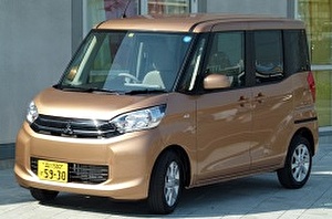 Размер колёс на Mitsubishi eK Space 2014 Подбор шин на Mitsubishi eK Space 2014