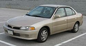 Размер колёс на Mitsubishi Mirage 2001 Подбор шин на Mitsubishi Mirage 2001
