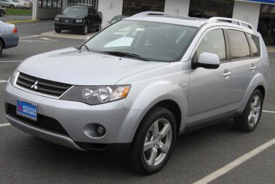 Размер колёс на Mitsubishi Outlander 2007 Подбор шин на Mitsubishi Outlander 2007