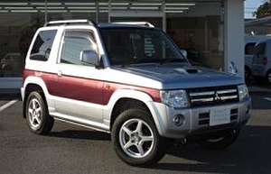 Размер колёс на Mitsubishi Pajero Mini 2012 Подбор шин на Mitsubishi Pajero Mini 2012