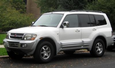 Размер колёс на Mitsubishi Pajero 2001 Подбор шин на Mitsubishi Pajero 2001