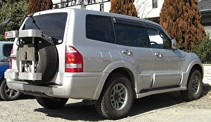 Размер колёс на Mitsubishi Pajero 2005 Подбор шин на Mitsubishi Pajero 2005