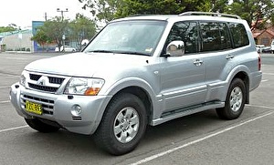 Размер колёс на Mitsubishi Pajero 2006 Подбор шин на Mitsubishi Pajero 2006