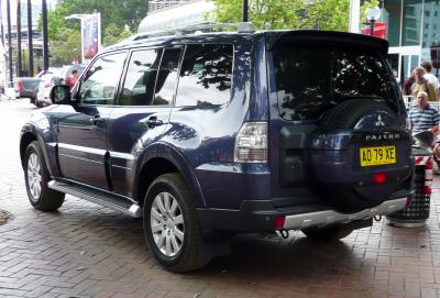 Размер колёс на Mitsubishi Pajero 2007 Подбор шин на Mitsubishi Pajero 2007