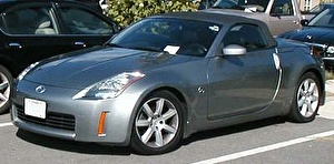 Размер колёс на Nissan 350Z Roadster 2006 Подбор шин на Nissan 350Z Roadster 2006