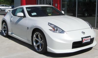 Размер колёс на Nissan 370Z 2010 Подбор шин на Nissan 370Z 2010
