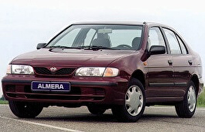 Размер колёс на Nissan Almera 1995 Подбор шин на Nissan Almera 1995