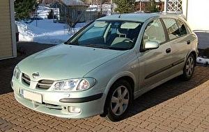 Размер колёс на Nissan Almera 2002 Подбор шин на Nissan Almera 2002