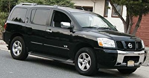 Размер колёс на Nissan Armada 2004 Подбор шин на Nissan Armada 2004