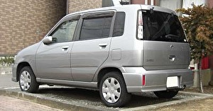 Размер колёс на Nissan Cube I 2000 Подбор шин на Nissan Cube I 2000