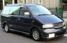 Размер колёс на Nissan Largo 1994 Подбор шин на Nissan Largo 1994