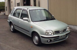 Размер колёс на Nissan March Box 2000 Подбор шин на Nissan March Box 2000