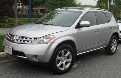 Размер колёс на Nissan Murano 2006 Подбор шин на Nissan Murano 2006