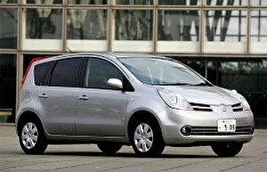 Размер колёс на Nissan Note 2007 Подбор шин на Nissan Note 2007