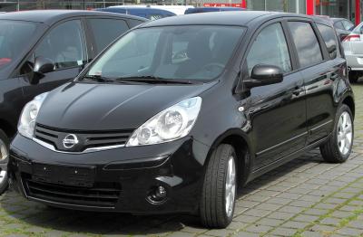 Размер колёс на Nissan Note 2010 Подбор шин на Nissan Note 2010